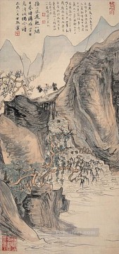 ルー・ヤンシャオ 8 古い中国語 Oil Paintings
